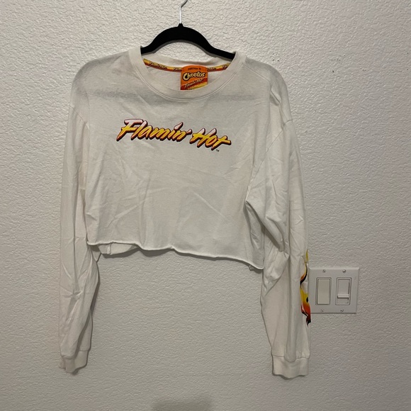 Forever 21 Hot Cheetos Crop Top - Picture 1 of 3